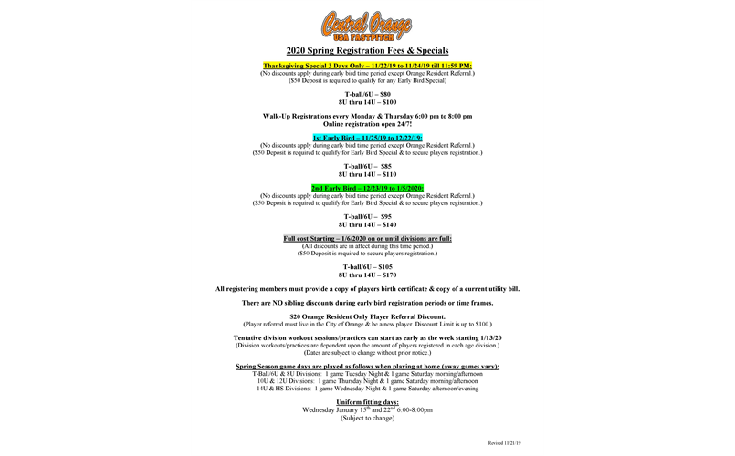 Home [www.cofastpitch.org]